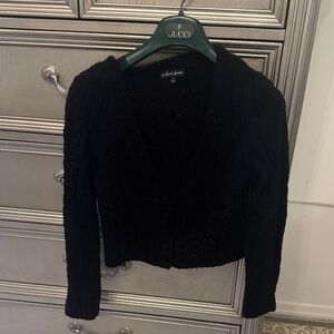 For Love And Lemons Black Knit Sweater